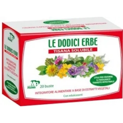 le dodici erbe - digestive aid infusion 20 bags