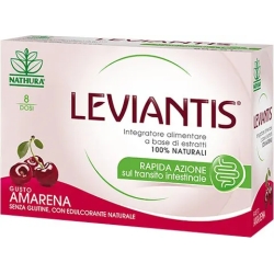 leviantis black cherry - fiber supplement 16 sachets