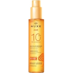 Sun tanning oil face and body SPF10 150 ml