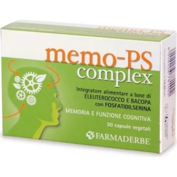 memo-ps complex - brain health supplement 30 capsules