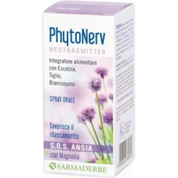 Phytonerv Neotrasmitter Sos Ansia - Mood and Sleep Supplement 30 ml