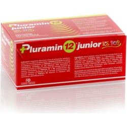 Pluramin 12 Junior Ice Pop - Energy food supplement 14 Stick Pack