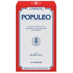 Populeo - hemorrhoids aid supplement 40 tablets
