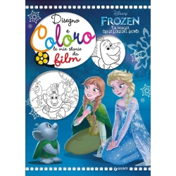 Frozen - drawing and colouring book