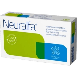 neuralfa - antioxidant supplement 20 tablets