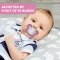 Physio Comfort night  soother 16-36m pink 2 pieces