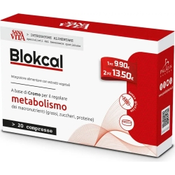 sanavita blokcal - fat burning supplement 20 tablets