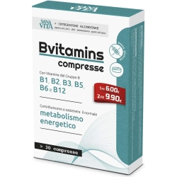 sanavita b-vitamins - energy supplement 30 tablets