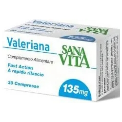 sanavita valeriana - sleep aid supplement 30 tablets
