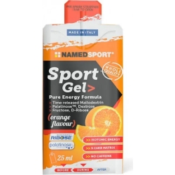 Sport Gel Pure Energy Formula - Sports Supplements 25 ml Orange flavour