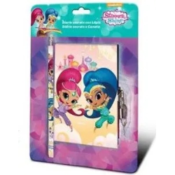 Shimmer & Shine Secret diary + pencil