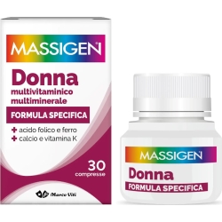 Massigen Dailyvit+ Donna - Food Supplement 30 tablets