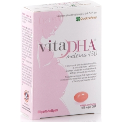 Vitadha Materna 450 - Pregnancy and Breastfeeding Supplement 30 Softgels