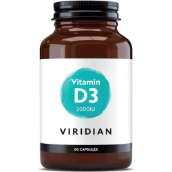 Vitamin D3 2000IU - Bone and Joint Health Supplement 60 Capsule
