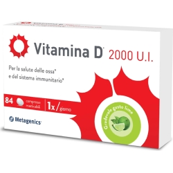 Vitamina D 2000 UI - Bone and Joint Health Supplement 84 tablets