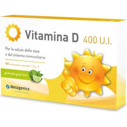 Vitamina D 400 UI - Bone and Joint Health Supplement 84 tablets