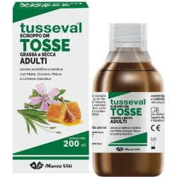 Tusseval Cough Syrup Adults bottle of 200 ml