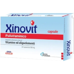 Xinovit Polivitaminico - Vitamins and Minerals Supplement 30Capsules