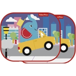 2 car sunshades elephant