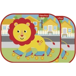 2 car sunshades lion