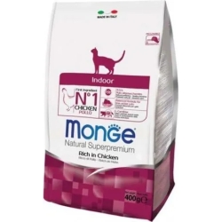 natural superpremium indoor - rich in chicken dry food 400g