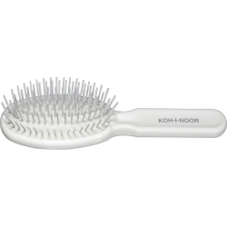 Large oval pneumatic brush - White