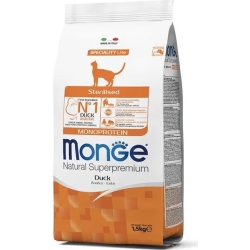 Natural Superpremium Sterilised monoprotein - duck 1,5kg