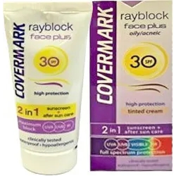 Rayblock Face Plus dry/sensitive SPF30 2in1 - tinted cream - light beige