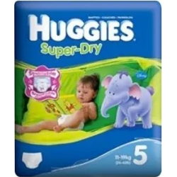 Super dry Junior - size 5 (11-19kg)24 diapers