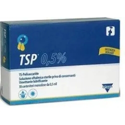 TSP 0.5% Sterile wetting ophthalmic solution - 30 vials 0.5 ml