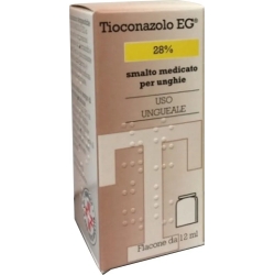 Tioconazolo 28% - medicated nail polish for onychomycosis - 12 ml