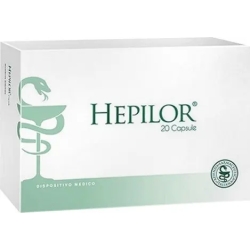 Hepilor 20 capsules - medical device for mucosal protection