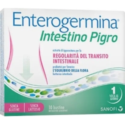 Enterogermina lazy intestine 10 sachets - supplement based on probiotics