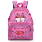 teenager backpack pink and blue
