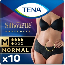Silhouette Normal noir M - black incontinence panties