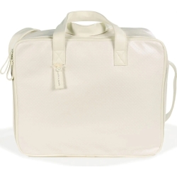 Maternity suitcase new cotton in beige simileather