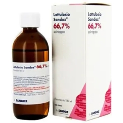 Lattulosio 66,7% 180 ml - syrup for occasional constipation