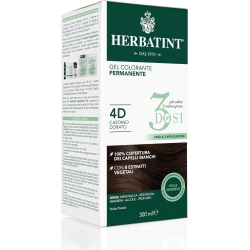 permanent coloring gel N. 4D Castano Dorato 300 ml
