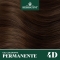 permanent coloring gel N. 4D Castano Dorato 300 ml