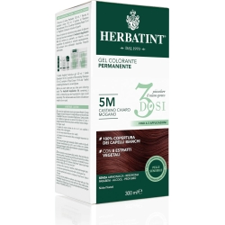 permanent coloring gel N. 5M Castano Chiaro Mogano 300 ml