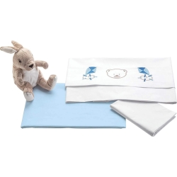 Set 3 Bed Linen Zoe Blue