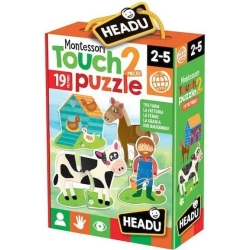 Montessori Touch 2 Puzzle The Farm - Puzzle for children