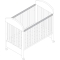 Ciak White Bed