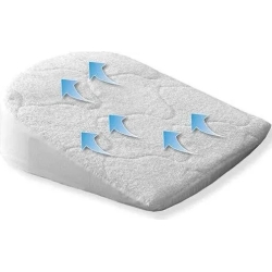 Anti-reflux cushion for baby carriage