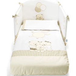 Chic - Duvet and Bumpers Bed Set - beige