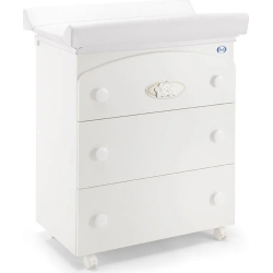 Tris Dado - dresser changing table Color white