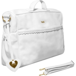 eco-leather travel bag White - epn22b