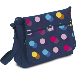 joyello Maternity Bag with changing mat Color Blue Navy Pois