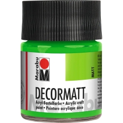 decormatte - Yellow acrylic color 50 ml