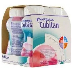 Cubitan Strawberry flavor 4x200 ml